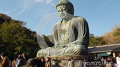 Great Buddha Kamakura Editorial Stock Photo